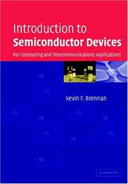 Cover of: Introduction to semiconductor devices: for computing and telecommunications applications