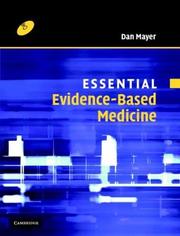 Cover of: Essential Evidence-Based Medicine (Essential Medical Texts for Students and Trainees) by Dan Mayer, Dan Mayer