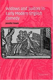 Cover of: Widows and suitors in early modern English comedy