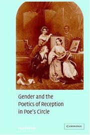 Gender and the poetics of reception in Poe's circle by Eliza Richards