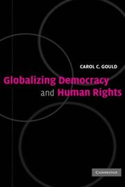 Cover of: Globalizing Democracy and Human Rights