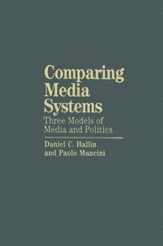 Cover of: Comparing media systems by Daniel C. Hallin