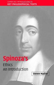 Cover of: Spinoza's 'Ethics': An Introduction (Cambridge Introductions to Key Philosophical Texts)