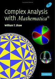 Cover of: Complex Analysis with MATHEMATICA® by William T. Shaw