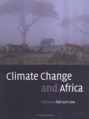Cover of: Climate Change and Africa by Pak Sum Low