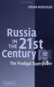 Cover of: Russia in the 21st Century by Steven Rosefielde