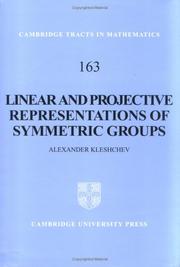 Linear and projective representations of symmetric groups by A. S. Kleshchëv
