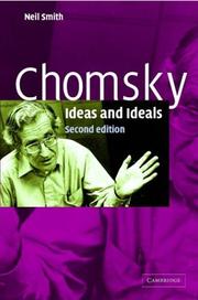 Cover of: Chomsky by N. V. Smith