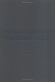 Cover of: The Cambridge Handbook of Multimedia Learning by Richard Mayer