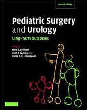 Pediatric surgery and urology by Mark D. Stringer