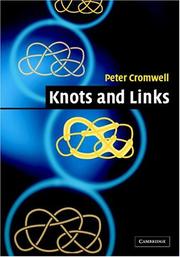 Cover of: Knots and Links