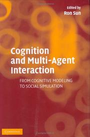 Cover of: Cognition and Multi-Agent Interaction | Ron Sun