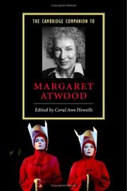 Cover of: The Cambridge companion to Margaret Atwood by edited by Coral Ann Howells.