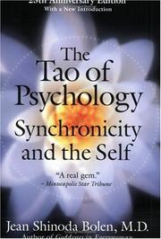 Cover of: The Tao of Psychology by Jean Shinoda Bolen
