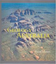 Cover of: The geology of Australia by Johnson, David