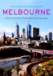 Cover of: The encyclopedia of Melbourne