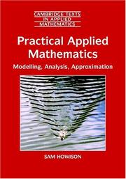 Cover of: Practical Applied Mathematics by Sam Howison