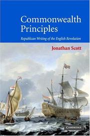 Cover of: Commonwealth Principles: Republican Writing of the English Revolution