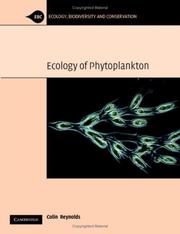 Cover of: The Ecology of Phytoplankton (Ecology, Biodiversity and Conservation)