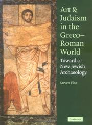 Cover of: Art and Judaism in the Greco-Roman World by Steven Fine