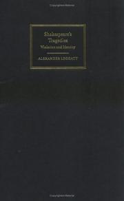 Cover of: Shakespeare's tragedies: violation and identity