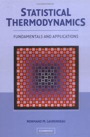 Cover of: Statistical thermodynamics by Normand M. Laurendeau