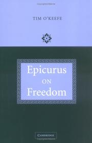 Cover of: Epicurus on Freedom