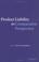 Cover of: Product liability in comparative perspective