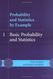 Cover of: Probability and statistics by example