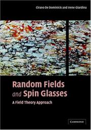 Cover of: Random Fields and Spin Glasses | Cirano De Dominicis