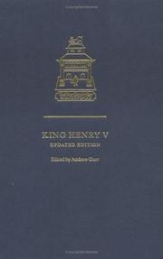 Cover of: King Henry V (The New Cambridge Shakespeare) by William Shakespeare