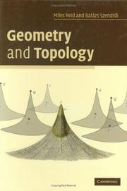 Cover of: Geometry and Topology