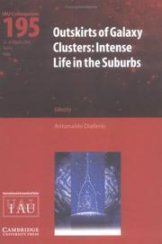 Cover of: Outskirts of galaxy clusters: intense life in the suburbs