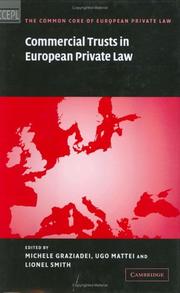 Cover of: Commercial trusts in European private law