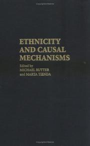 Cover of: Ethnicity and Causal Mechanisms (Jacobs Foundation Series on Adolescence)