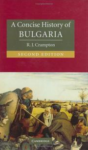 Cover of: A concise history of Bulgaria by R. J. Crampton