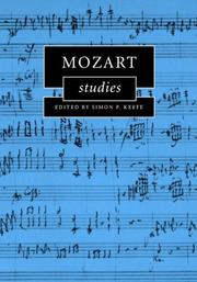 Cover of: Mozart Studies (Cambridge Composer Studies)