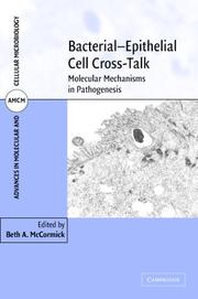 Cover of: Bacterial-Epithelial Cell Cross-Talk by Beth A. McCormick