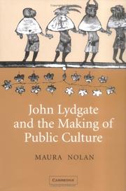 Cover of: John Lydgate and the Making of Public Culture