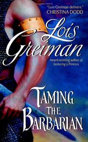 Cover of: Taming the Barbarian by Lois Greiman
