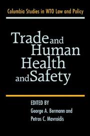 Cover of: Trade and human health and safety