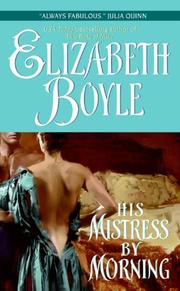 Cover of: His Mistress By Morning (Avon Romantic Treasure)