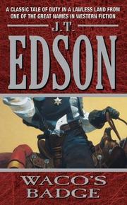 Cover of: Waco's Badge by John Thomas Edson