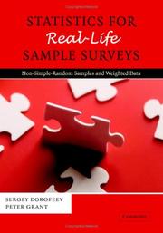 Cover of: Statistics for Real-Life Sample Surveys: Non-Simple-Random Samples and Weighted Data