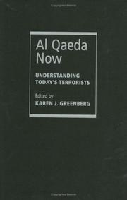 Cover of: Al Qaeda Now: Understanding Today's Terrorists