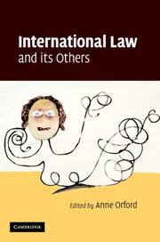 Cover of: International Law and its Others