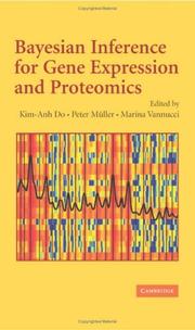 Bayesian Inference for Gene Expression and Proteomics by Marina Vannucci