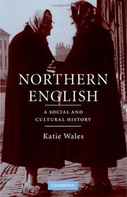 Cover of: Northern English: A Social and Cultural History