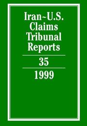 Cover of: Iran-U.S. Claims Tribunal Reports