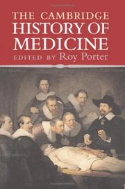 Cover of: The Cambridge History of Medicine